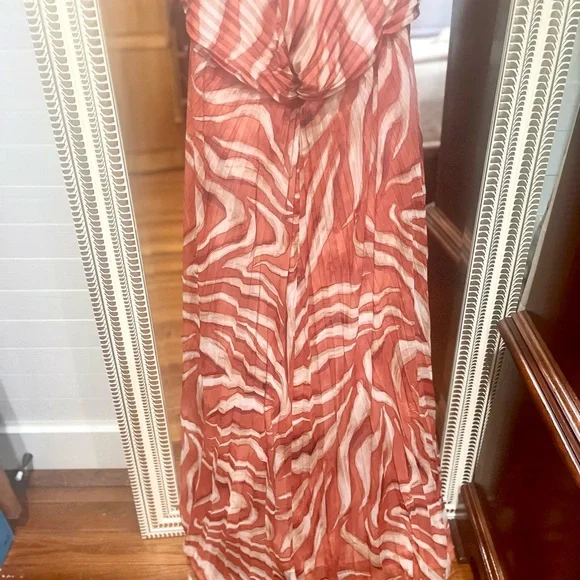EXPRESS. NWT sexy pleated maxi dress! Retails for $89 - Picture 3 of 11